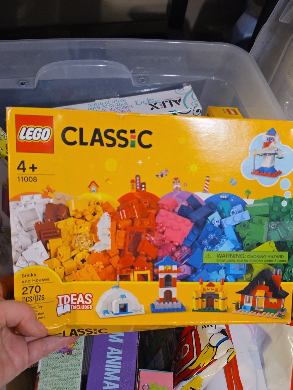 LEGO Classic Multicolor Bricks & Houses Building Set 270 Peices